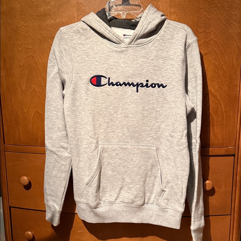 Champion Gray Girls XL Hoodie